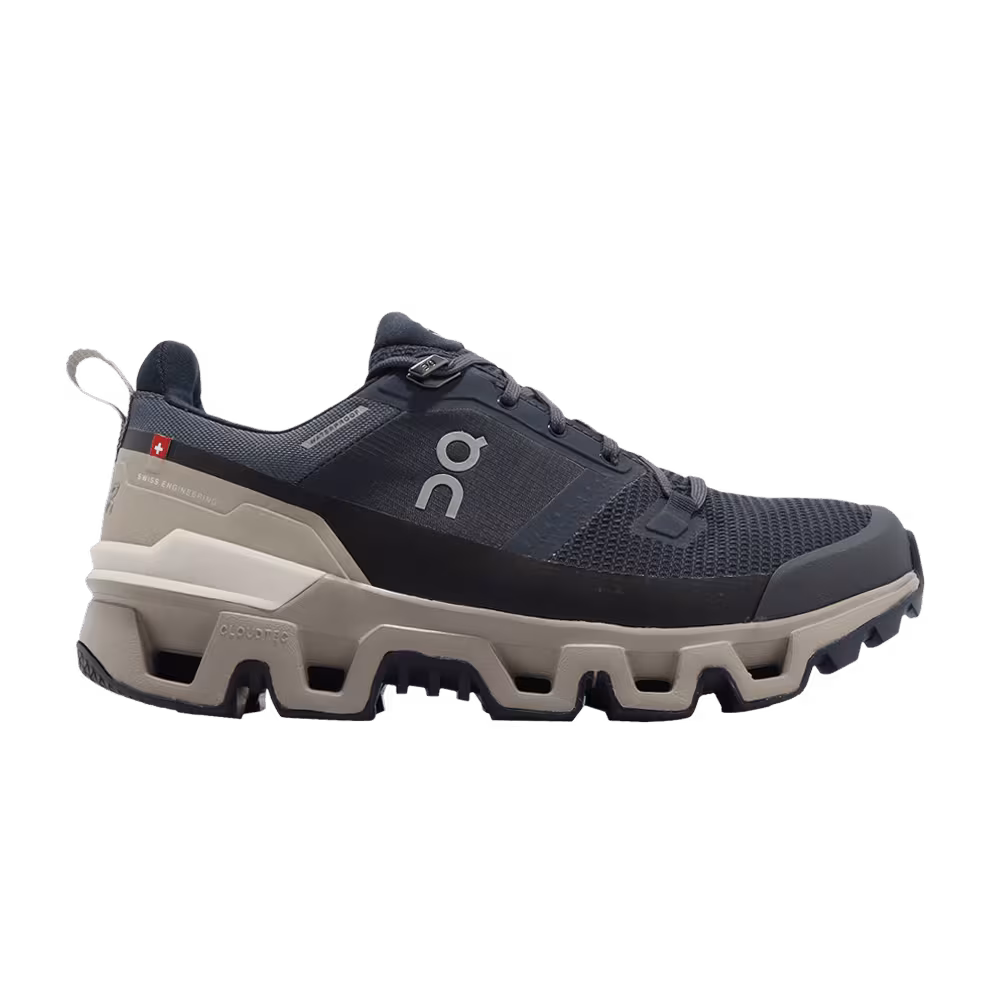 ON Women's Cloudwander Waterproof Navy Desert