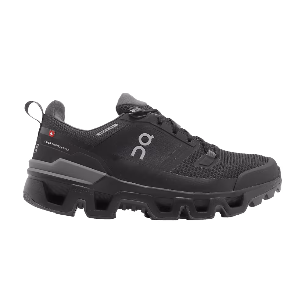 ON Women's Cloudwander Waterproof Black