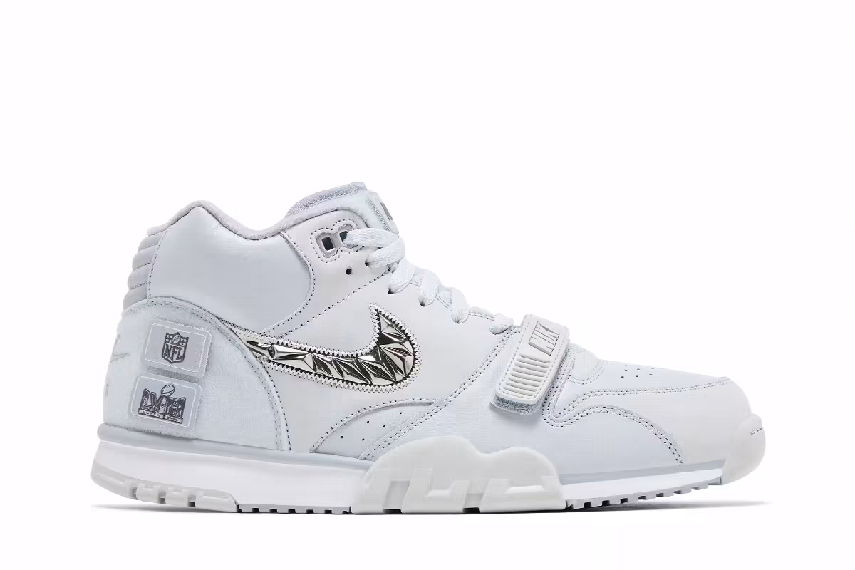 Nike Air Trainer 1 Super Bowl LVIII - Pure Platinum, view 2