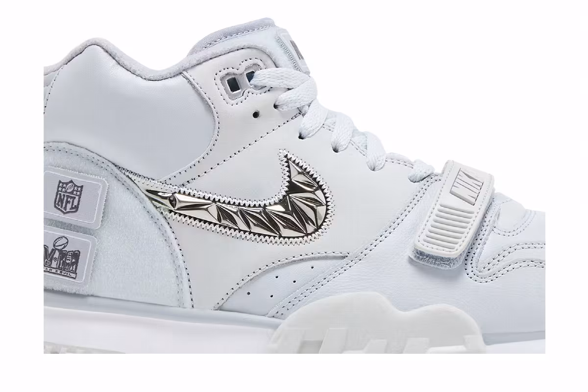 Nike Air Trainer 1 Super Bowl LVIII - Pure Platinum, view 3