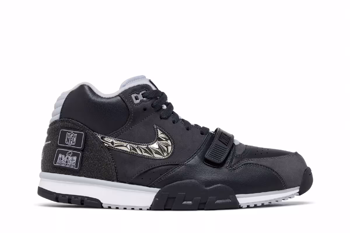Nike Air Trainer 1 Super Bowl LVIII - Anthracite, view 2