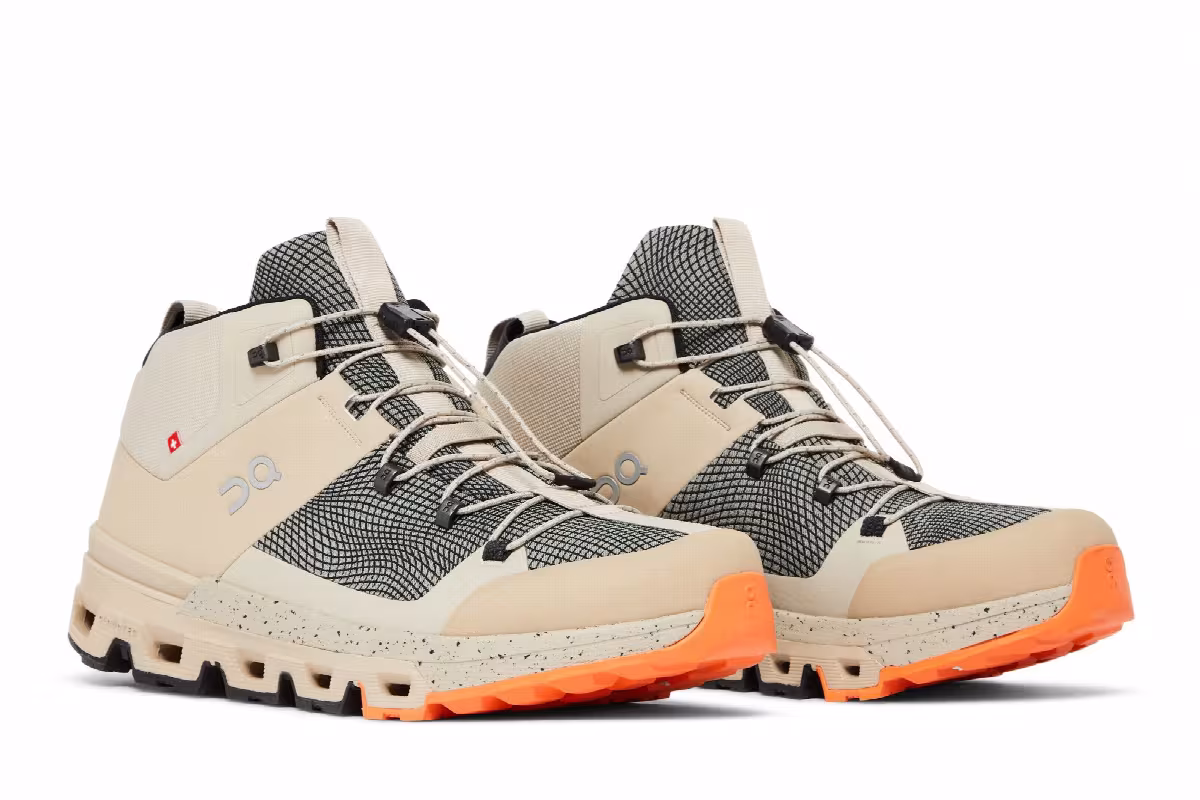 ON Women's Cloudtrax Sensa Sand Flame, view 9