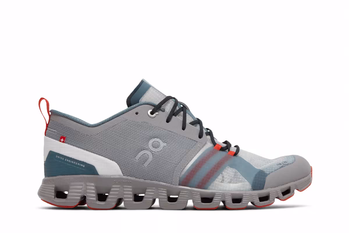 ON Cloud X Shift Alloy Red, view 2