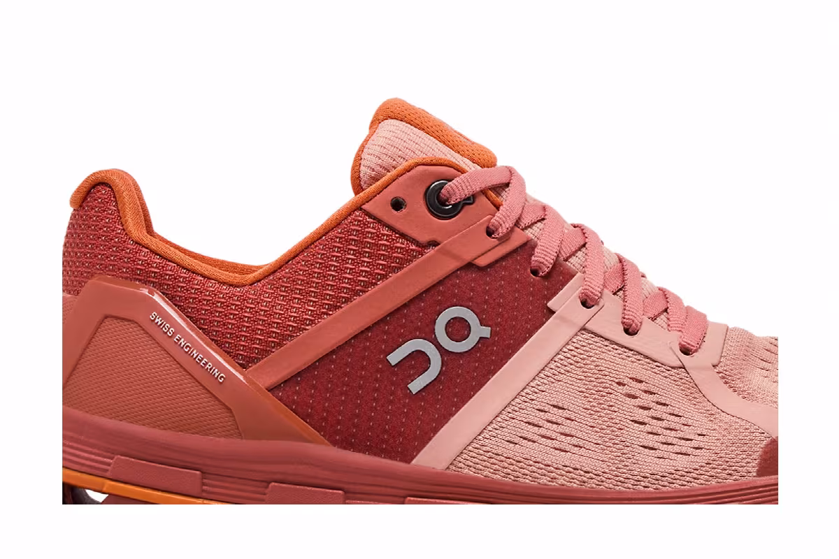 ON Women's Cloudace Blush Orange, view 3