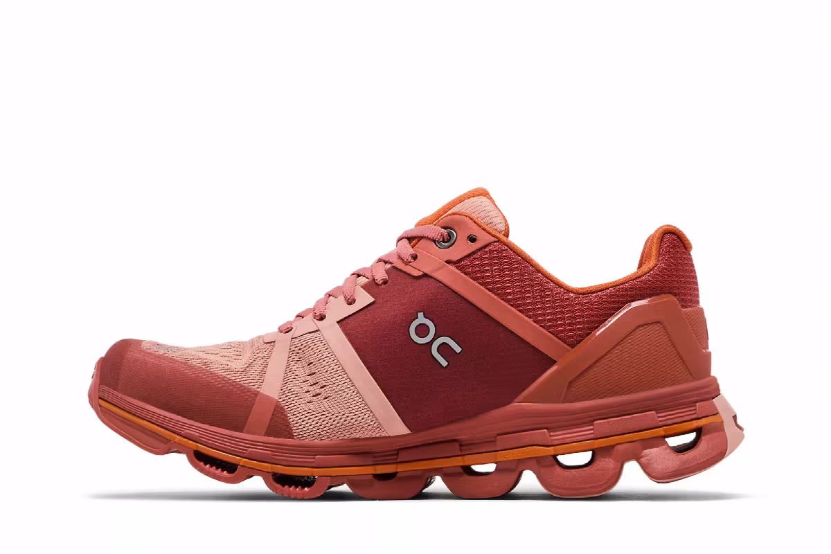 ON Women's Cloudace Blush Orange, view 4