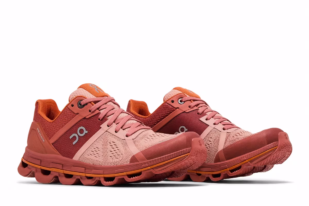ON Women's Cloudace Blush Orange, view 9