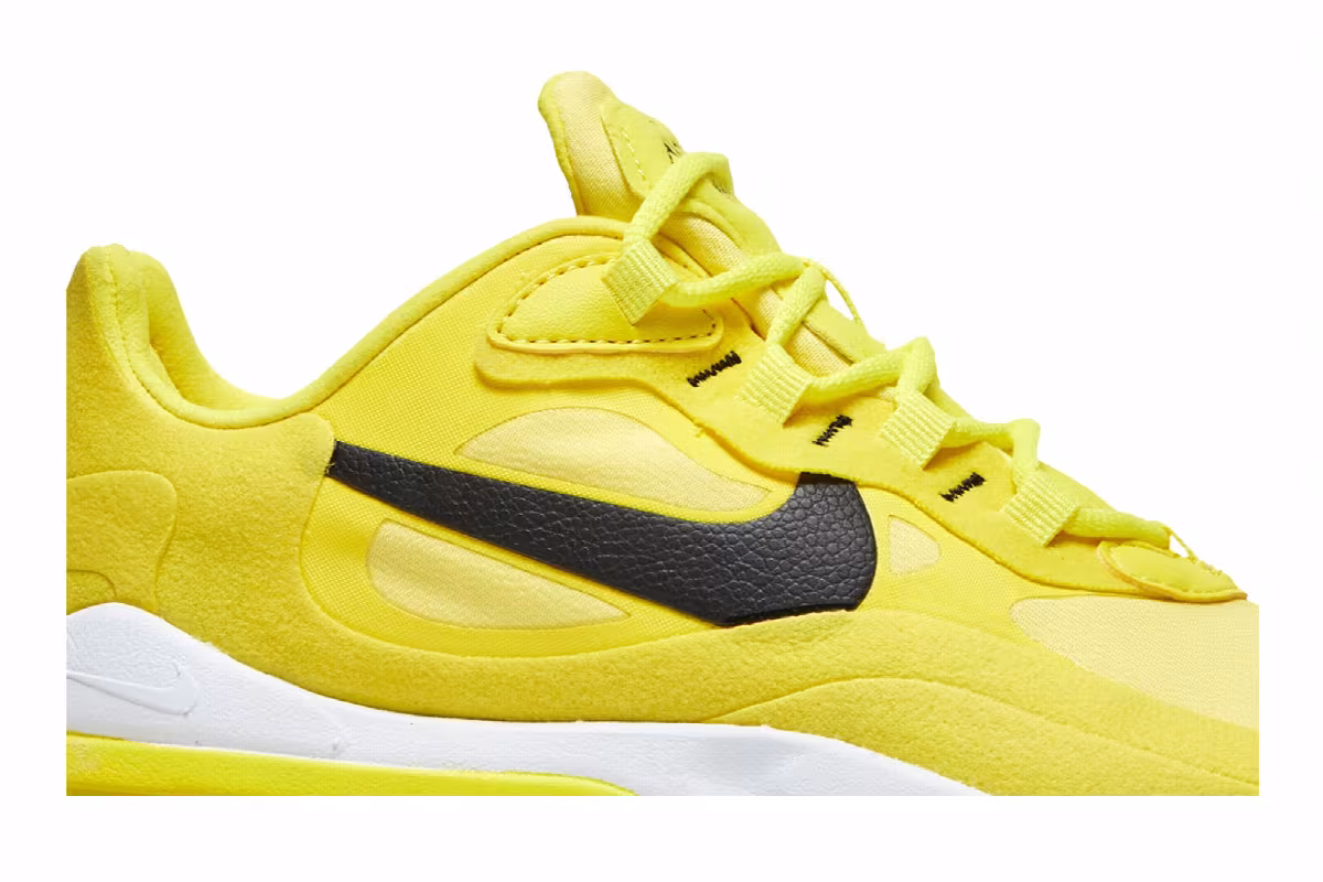Nike Women's Air Max 270 React Opti Yellow, view 3