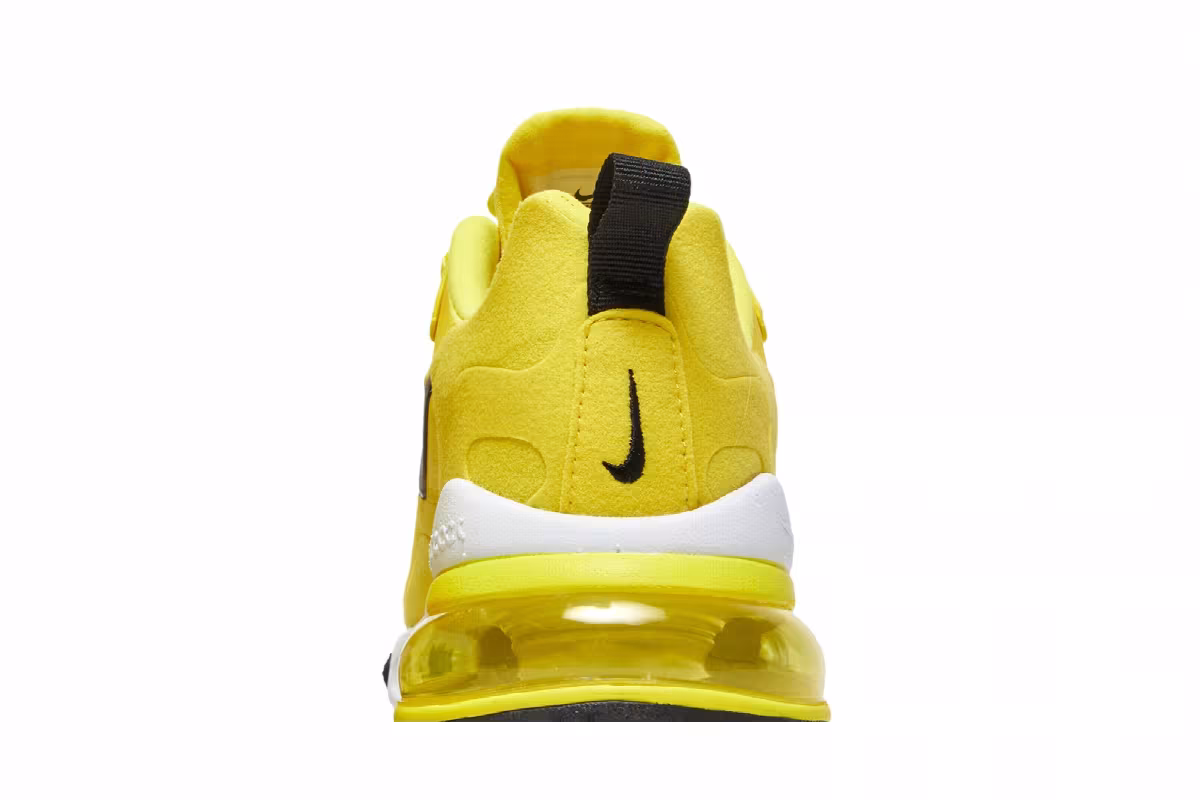 Nike Women's Air Max 270 React Opti Yellow, view 8