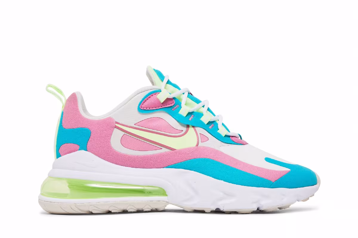 Nike Women's Air Max 270 React Pastel, view 2