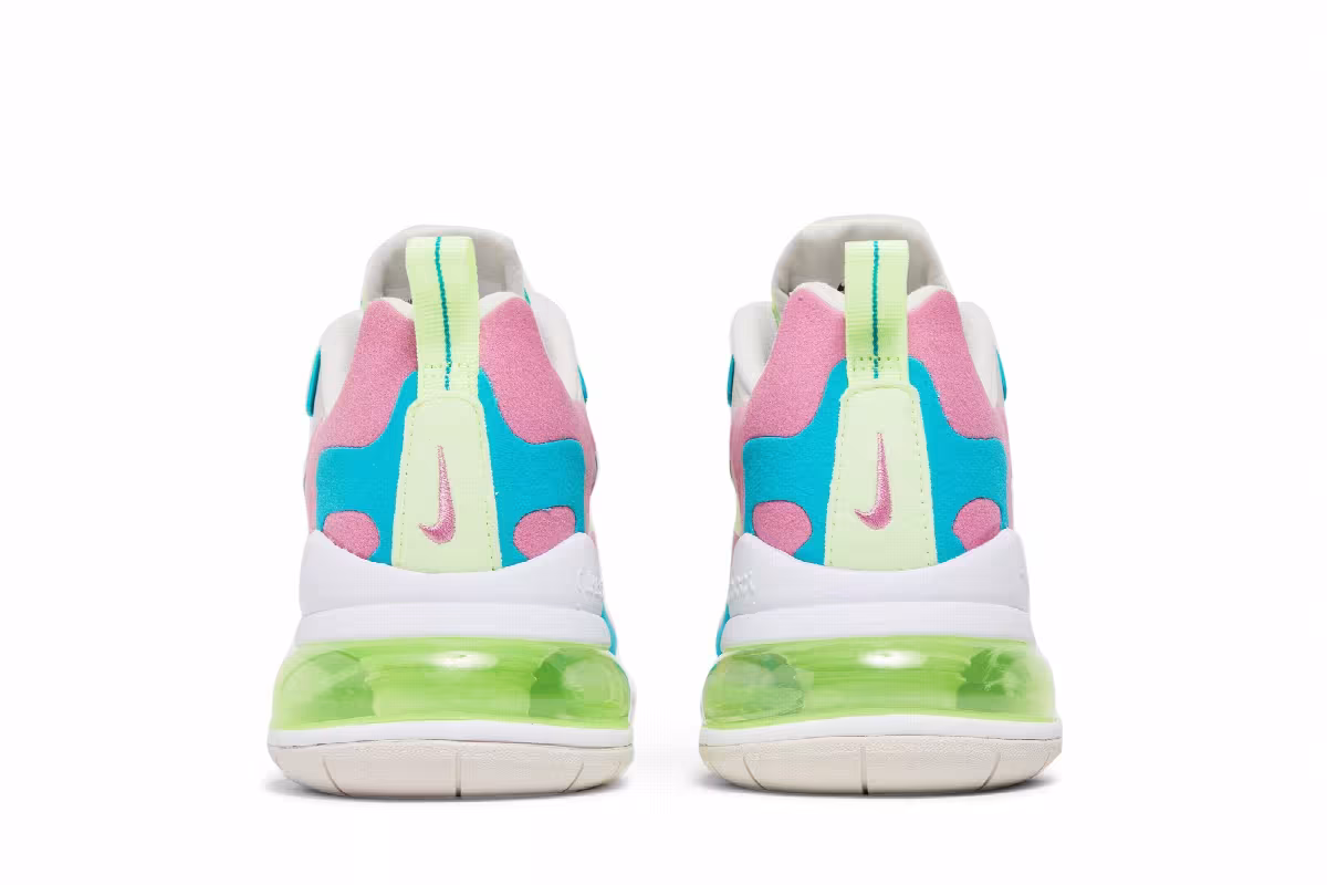Nike Women's Air Max 270 React Pastel, view 7