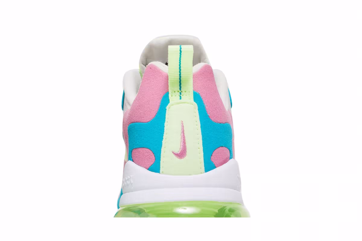 Nike Women's Air Max 270 React Pastel, view 8