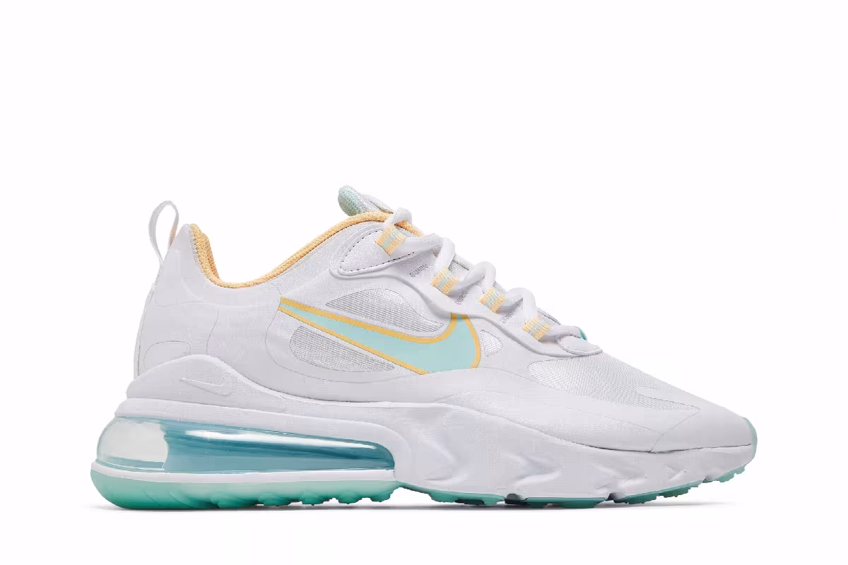 Nike Women's Air Max 270 React Light Dew Lagoon Pulse, view 2