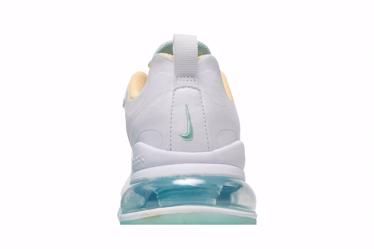 Nike Women's Air Max 270 React Light Dew Lagoon Pulse, view 8