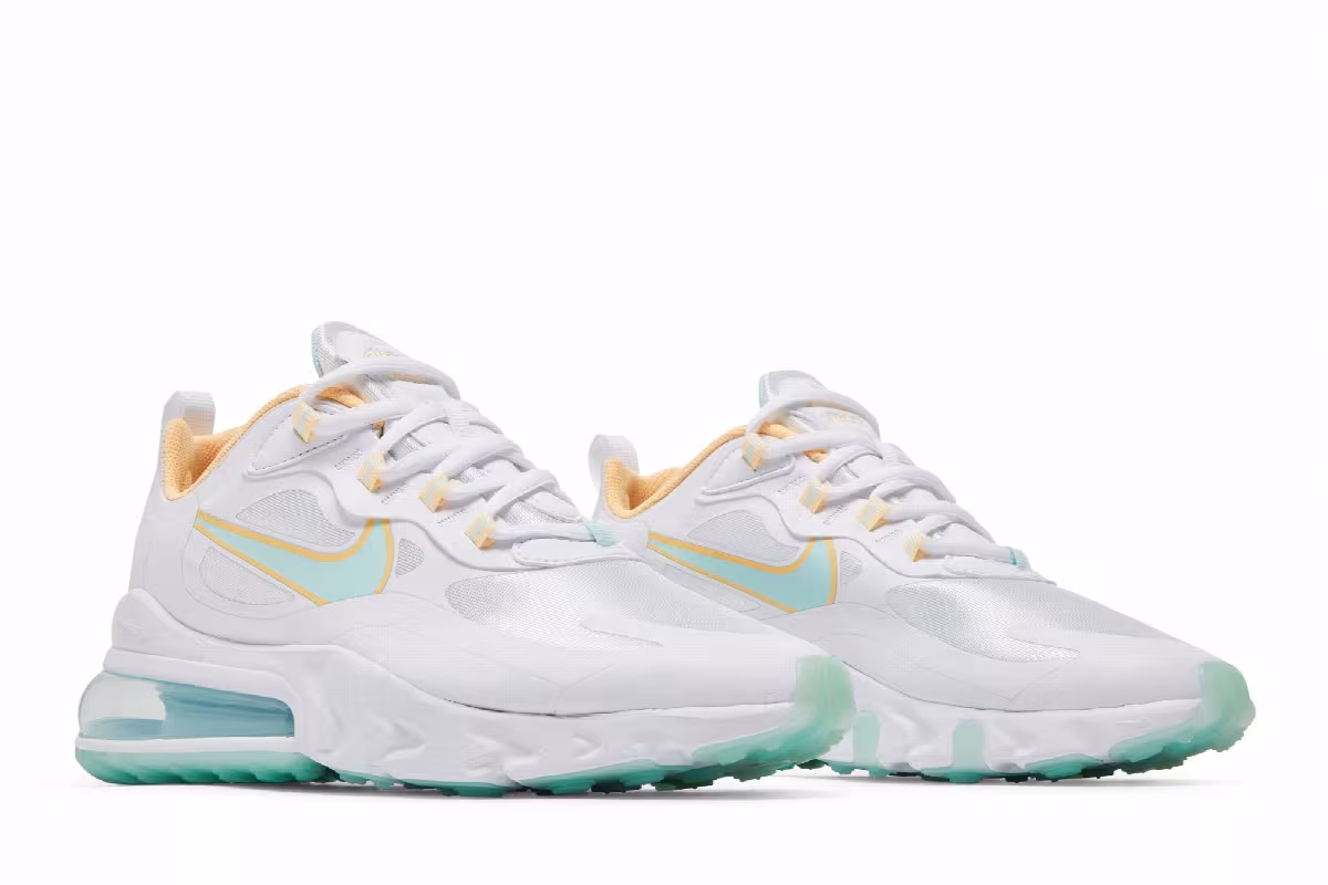 Nike Women's Air Max 270 React Light Dew Lagoon Pulse, view 9
