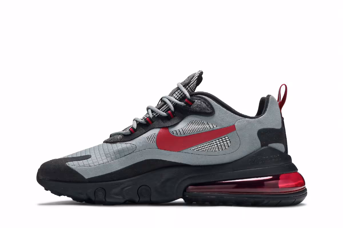 Nike Air Max 270 React Houndstooth, view 4