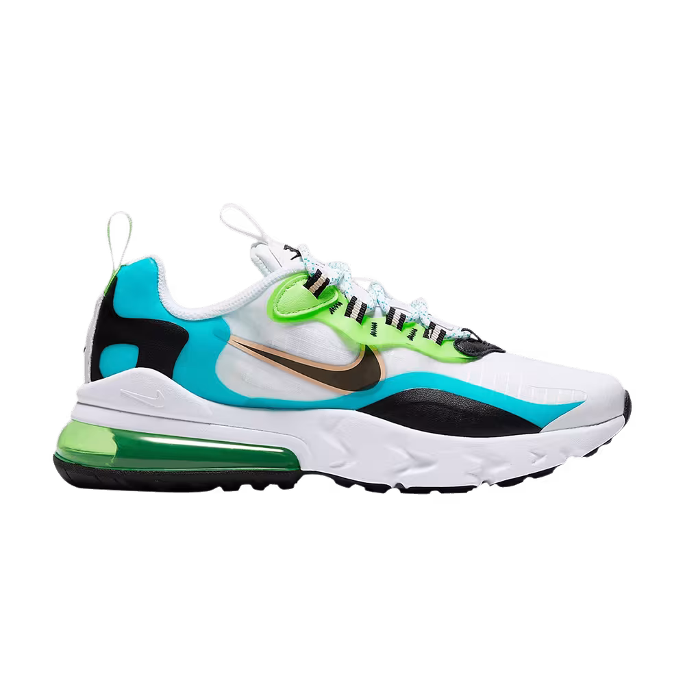 Nike Air Max 270 React SE GS Oracle Aqua