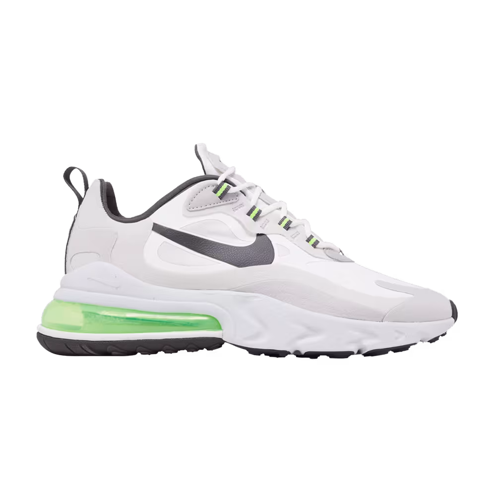 Nike Air Max 270 React White Grey Electric Green