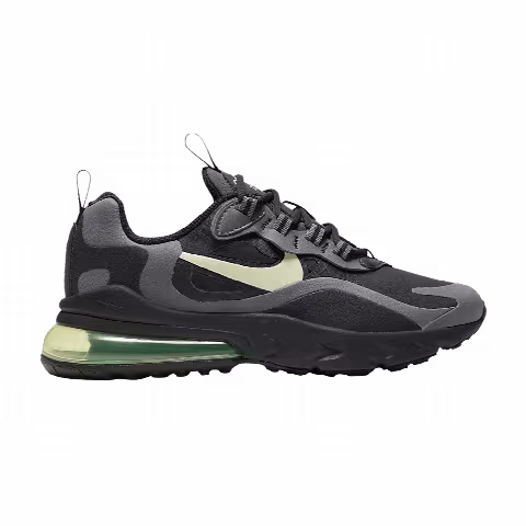 Nike Air Max 270 React GS 'Black Barely Volt'