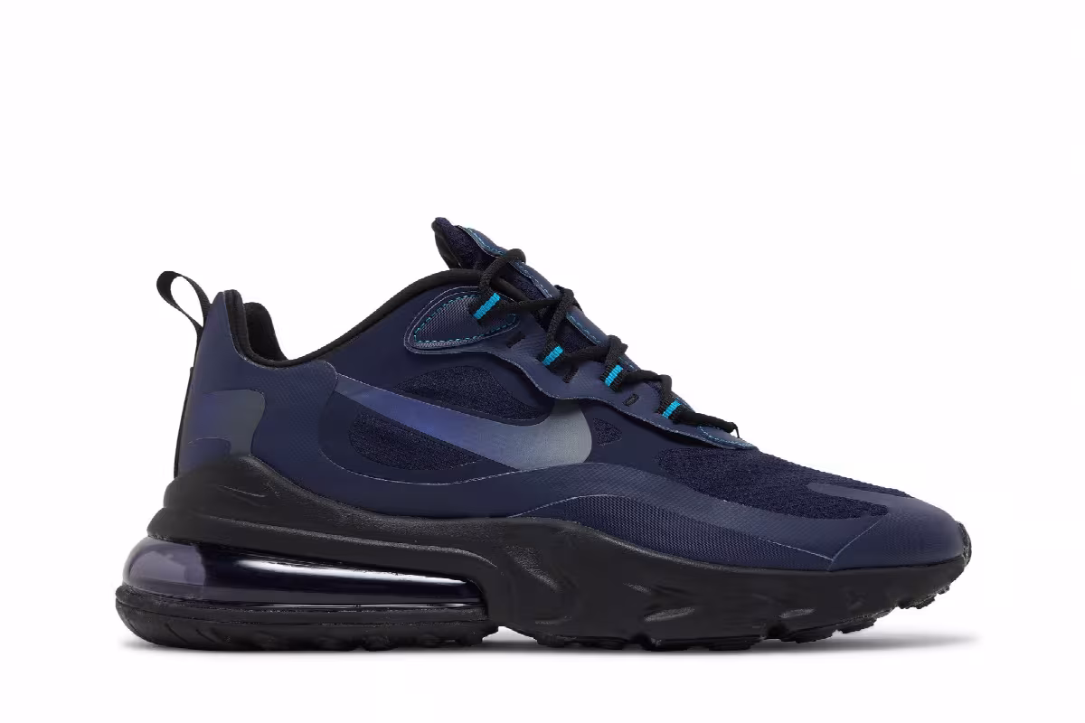 Nike Air Max 270 React Blackened Blue, view 2