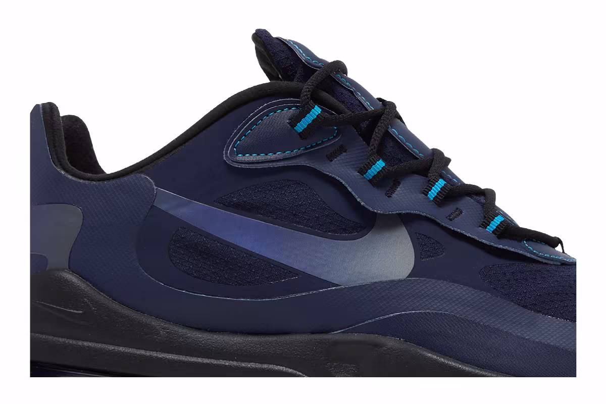 Nike Air Max 270 React Blackened Blue, view 3