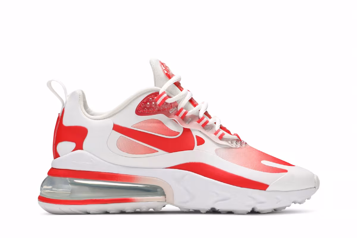 Nike Women's Air Max 270 React SE Bubble Wrap, view 2