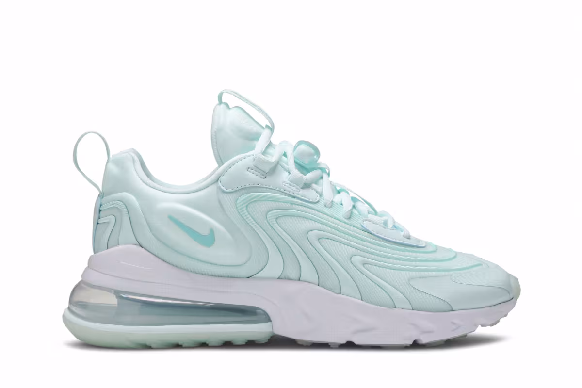 Nike Women's Air Max 270 React ENG Glacial Blue, view 2