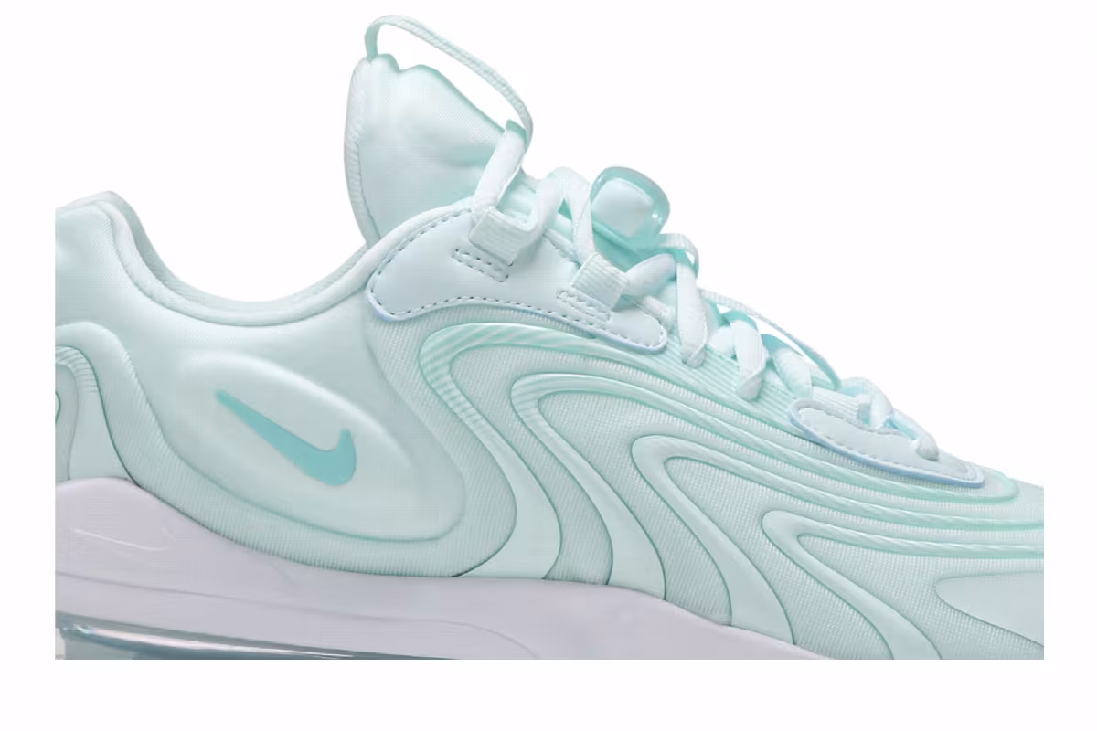 Nike Women's Air Max 270 React ENG Glacial Blue, view 3