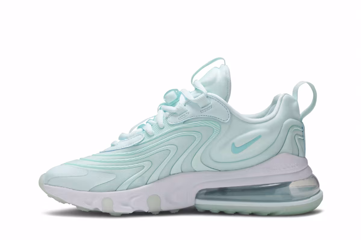 Nike Women's Air Max 270 React ENG Glacial Blue, view 4