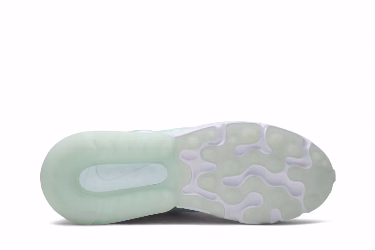 Nike Women's Air Max 270 React ENG Glacial Blue, view 5