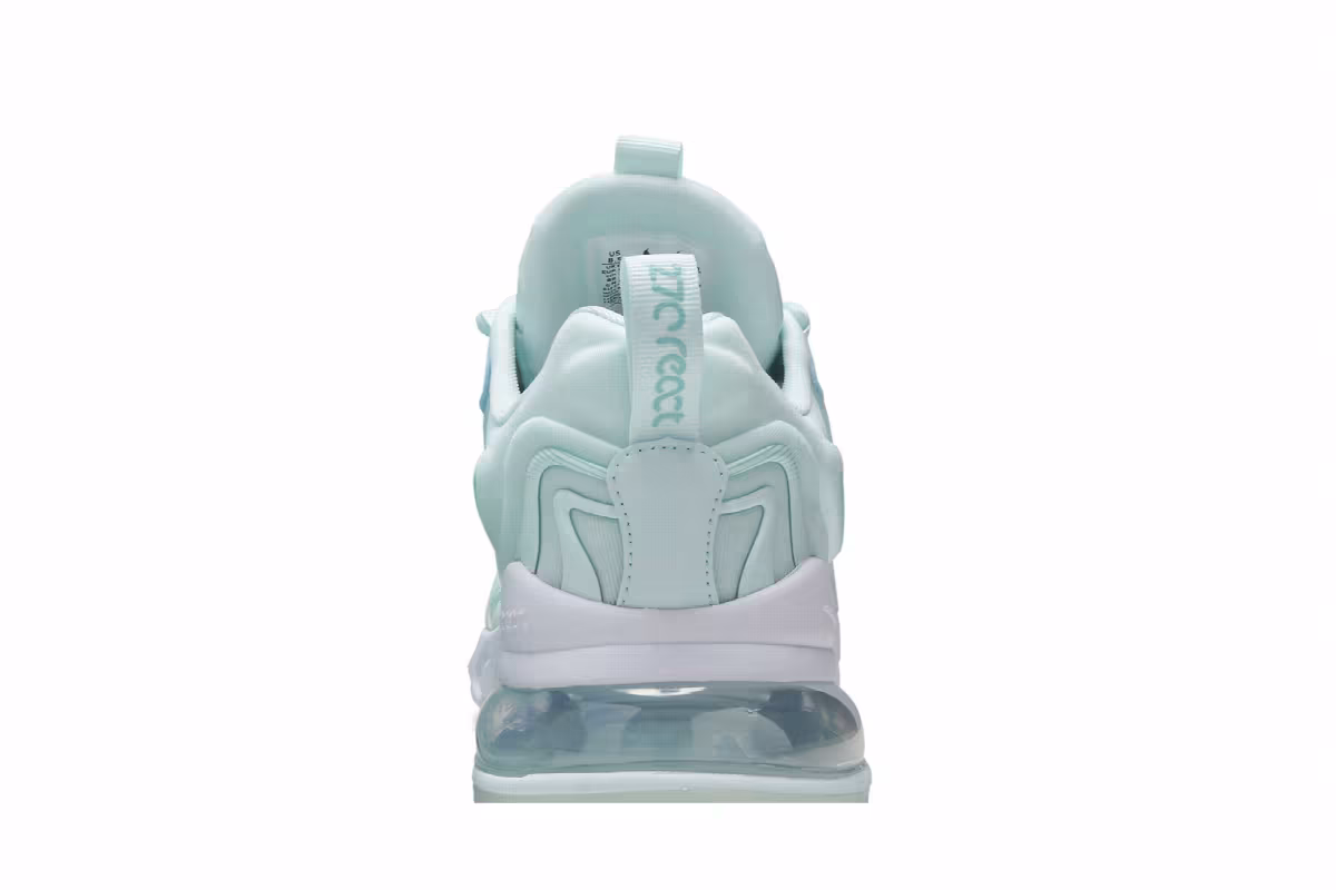 Nike Women's Air Max 270 React ENG Glacial Blue, view 8