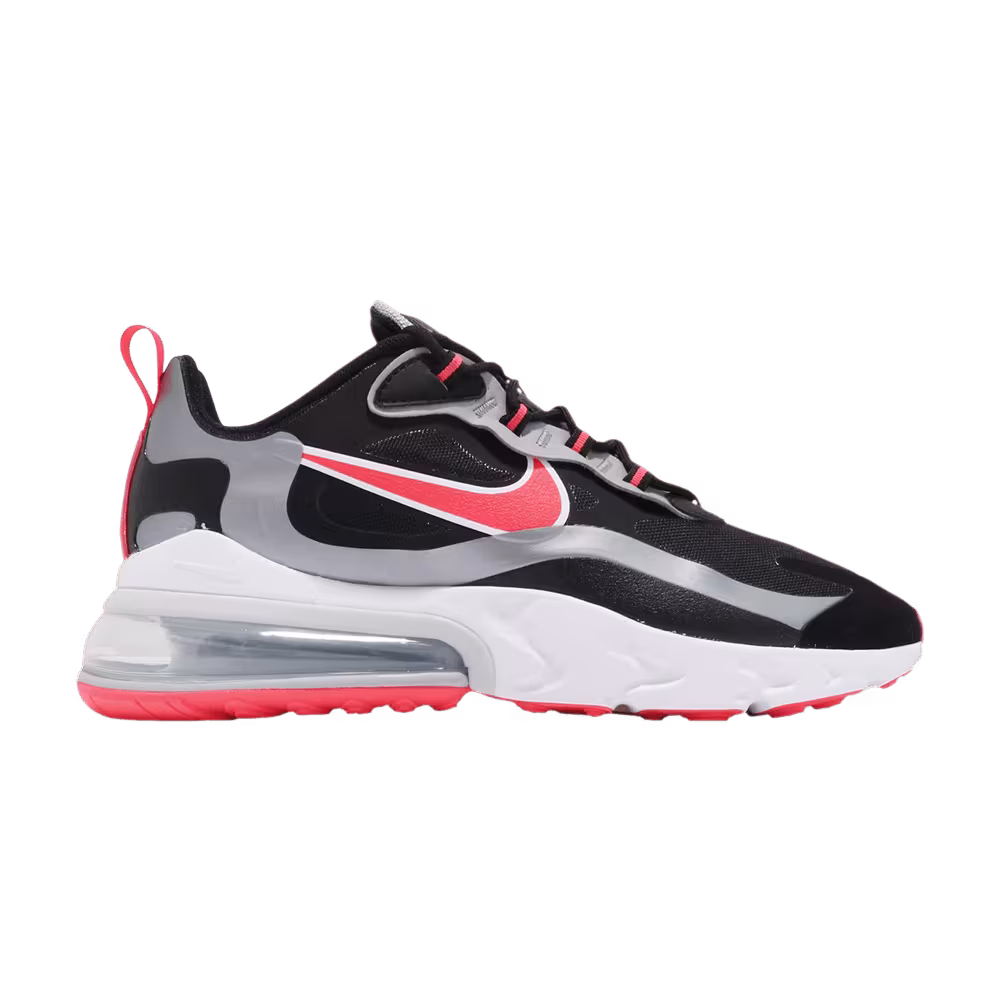 Nike Air Max 270 React Black Bright Crimson