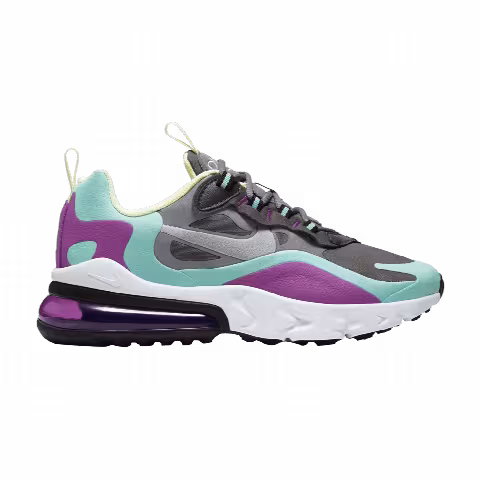 Nike Air Max 270 React GS 'Gunsmoke Aurora Violet'