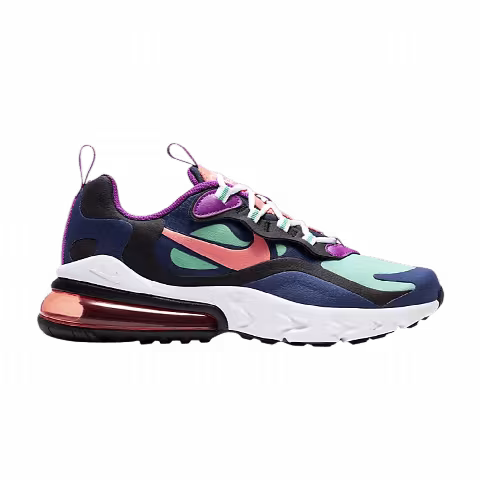 Nike Air Max 270 React GS 'Kinetic Green Blue Ember'