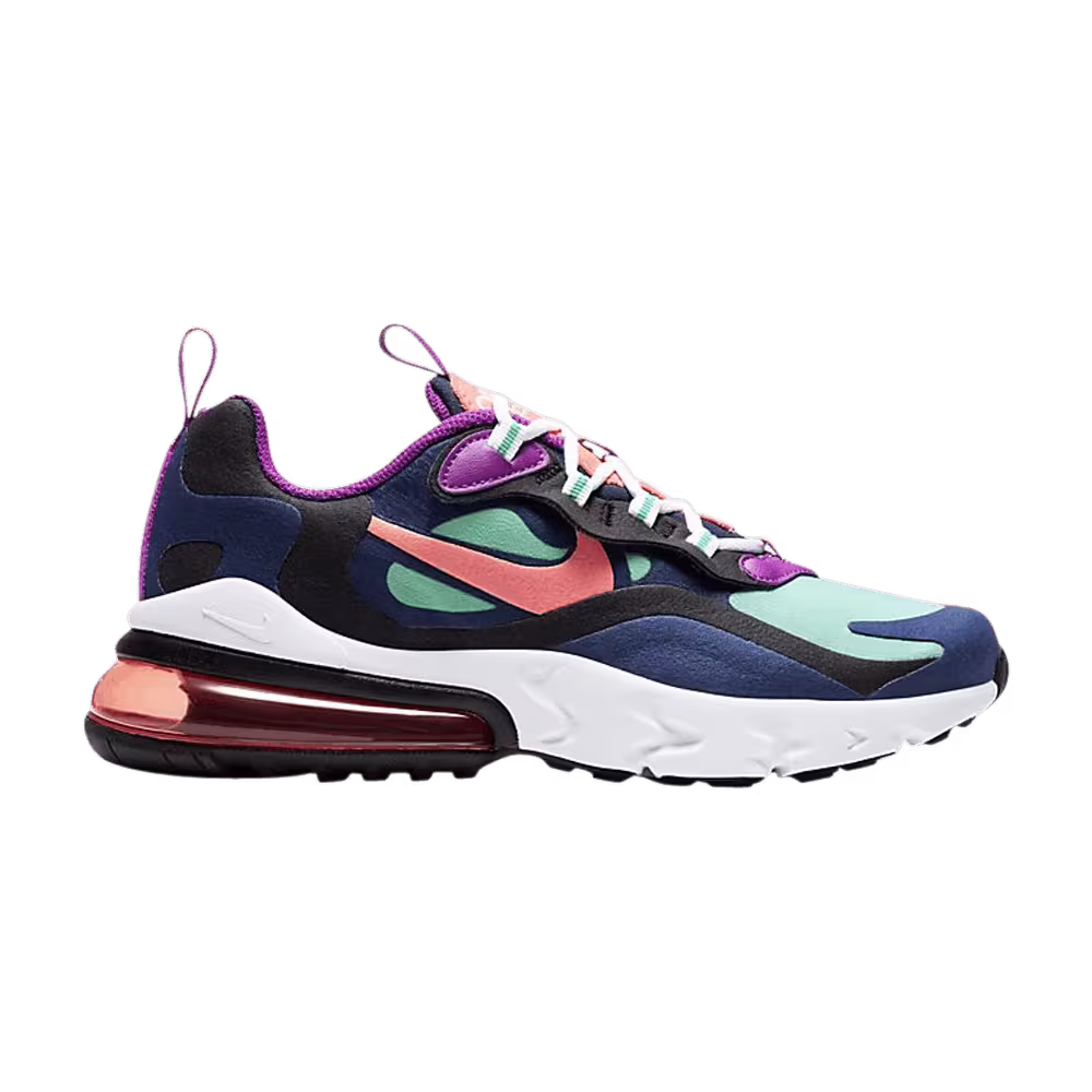 Nike Air Max 270 React GS Kinetic Green Blue Ember