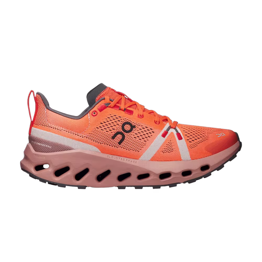 ON Women's Cloudsurfer Trail Flame Dustrose
