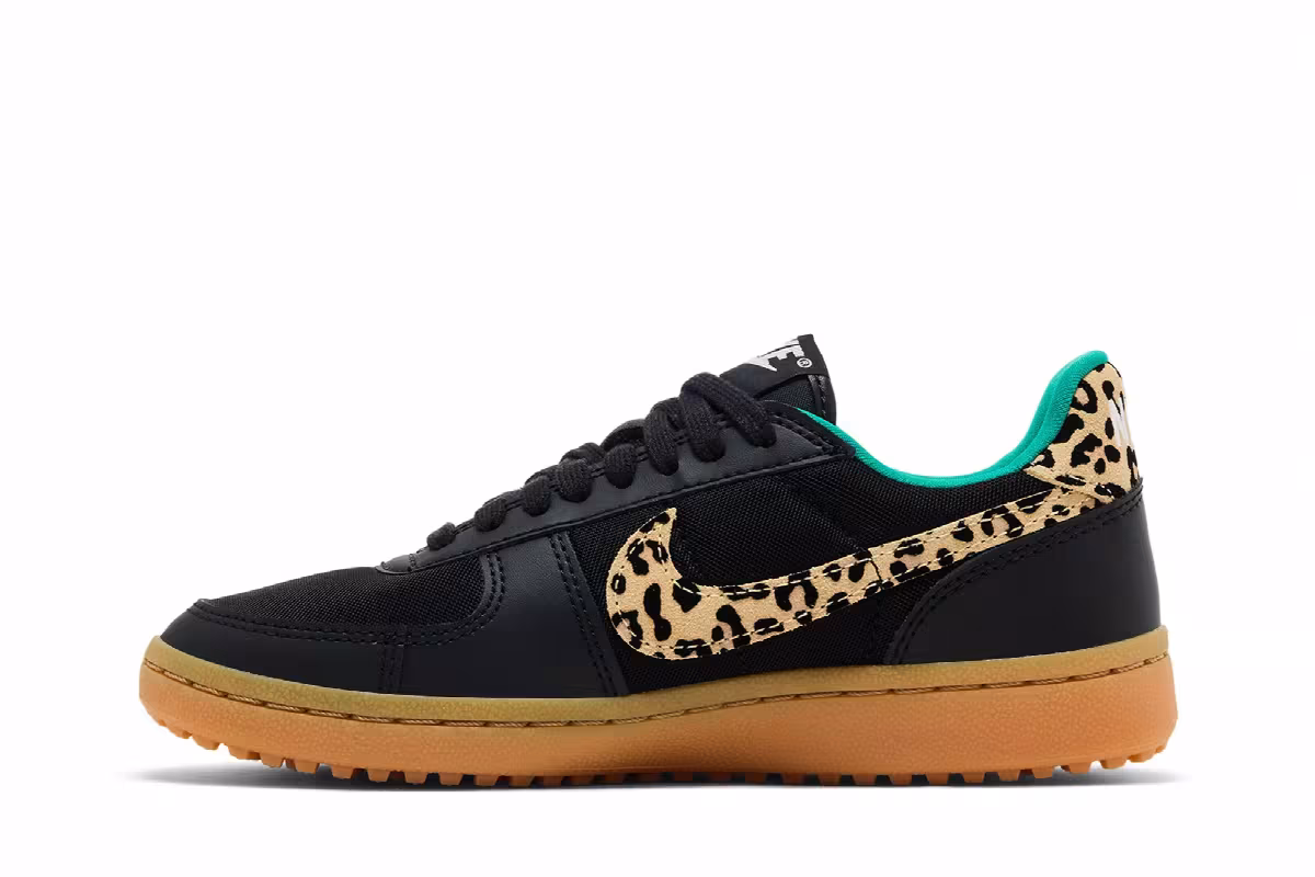 Nike Women's Field General 82 Leopard Print Pack - Black, view 4