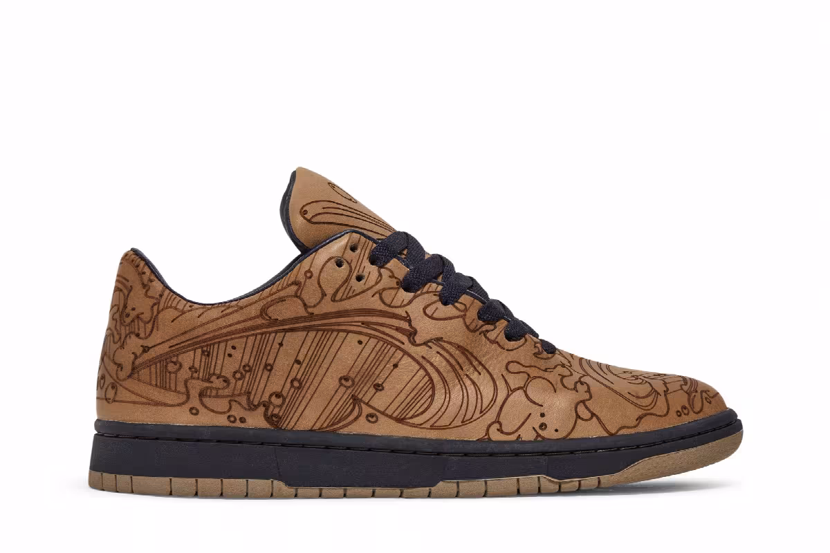 Chris Lundy x Nike Dunk Low Laser Pack - Olive Grey, view 2