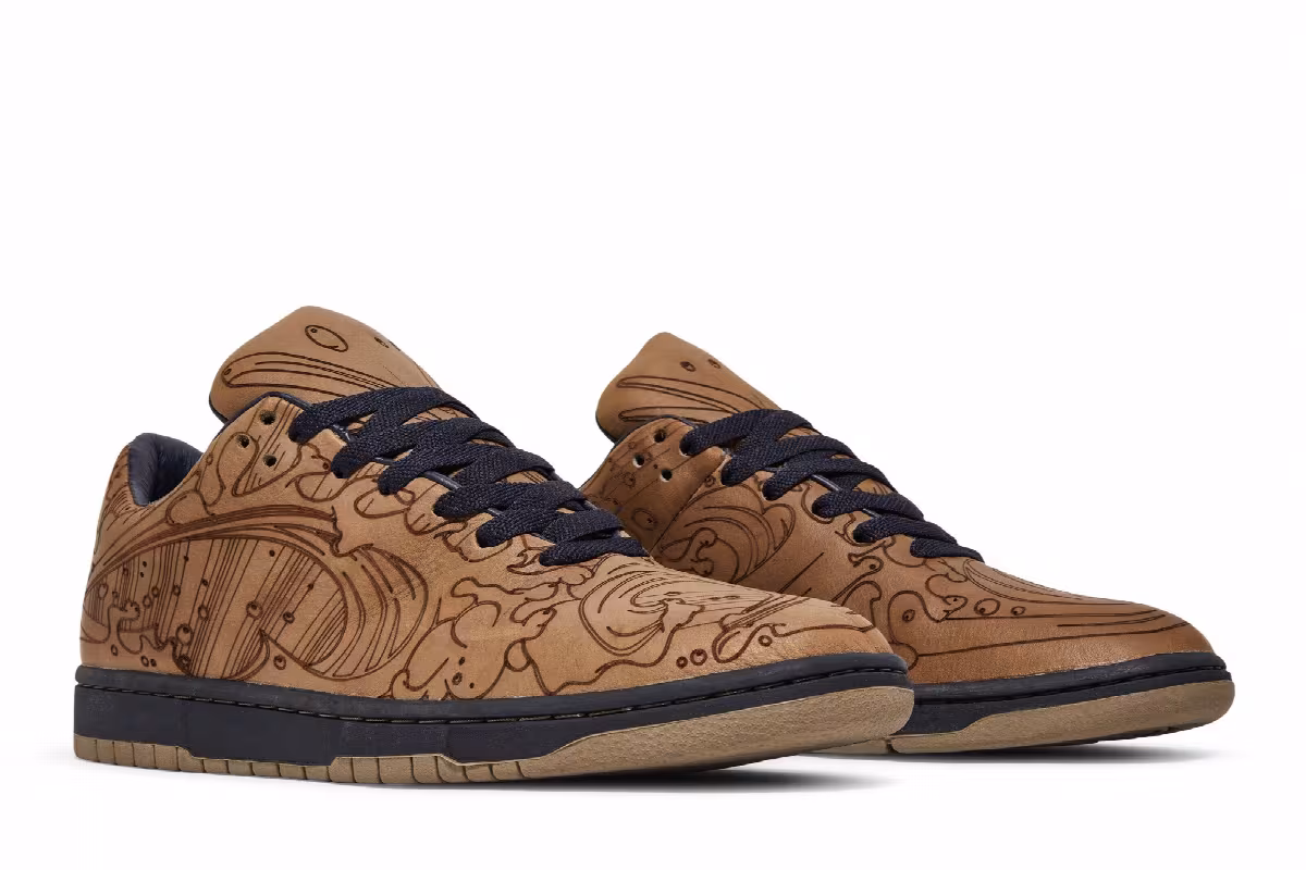 Chris Lundy x Nike Dunk Low Laser Pack - Olive Grey, view 9