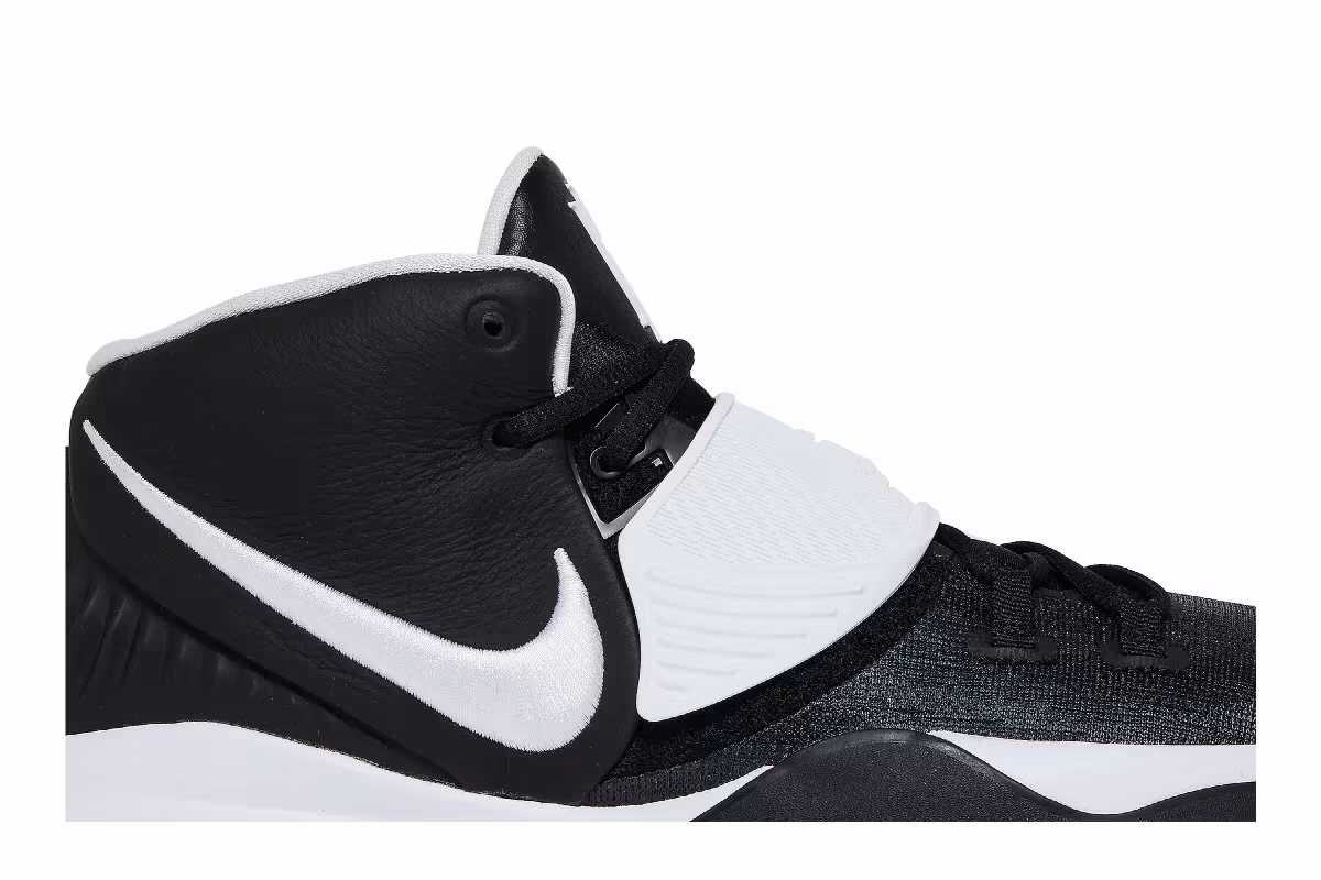 Nike Kyrie 6 TB Black White, view 3