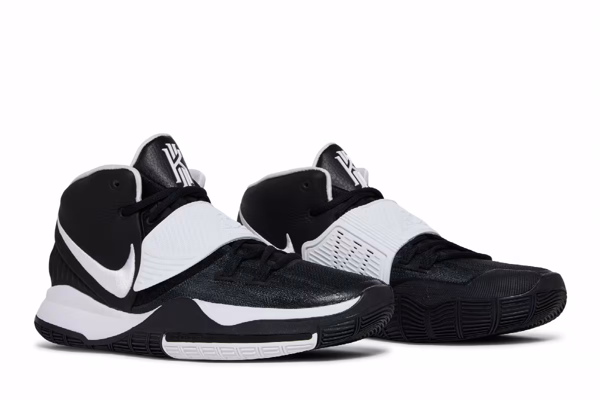 Nike Kyrie 6 TB Black White, view 9
