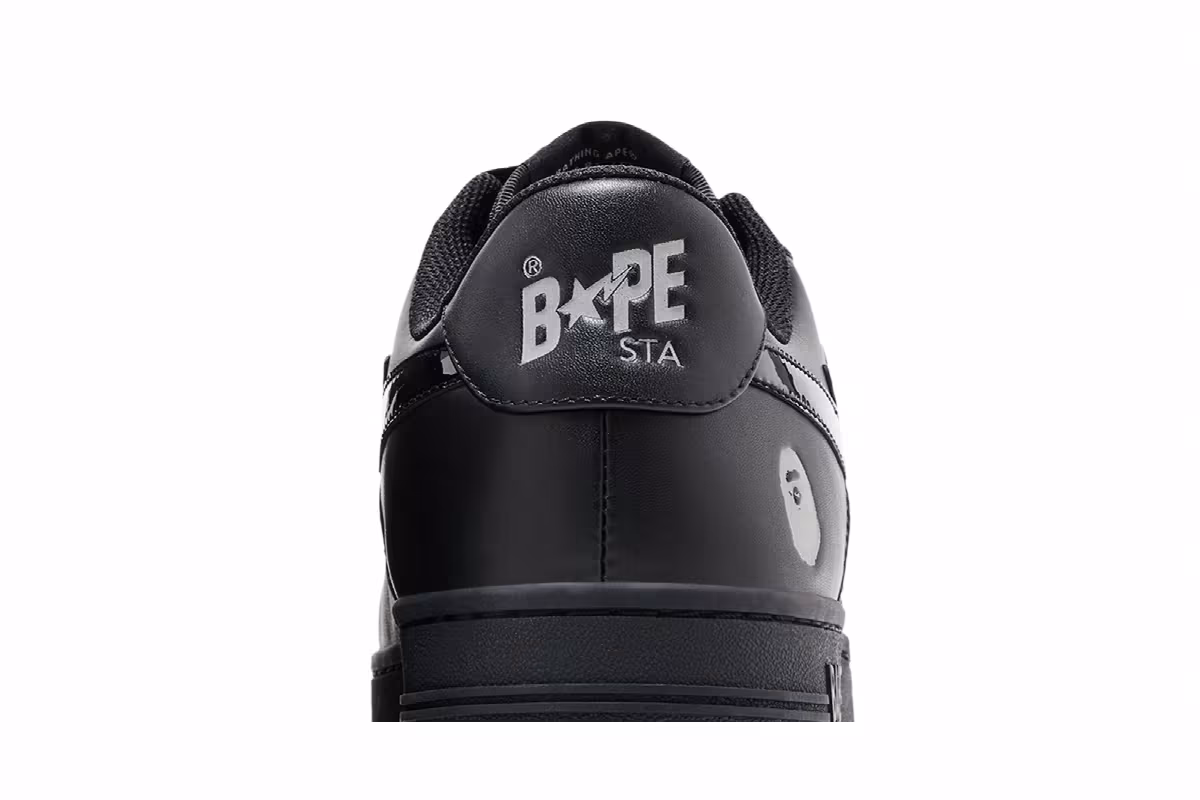 GOAT Exclusive Bapesta Black, view 8