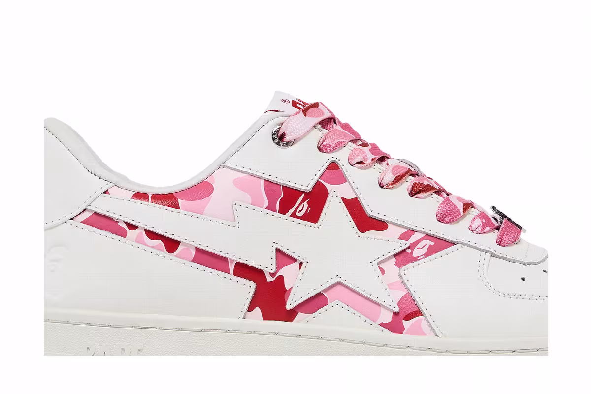 Bapesta Icon ABC Camo - Pink, view 3