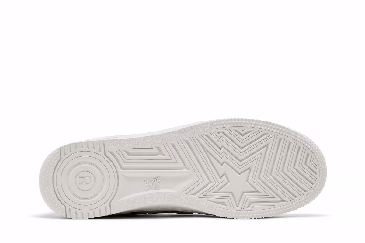 Bapesta Shark M2 White, view 5