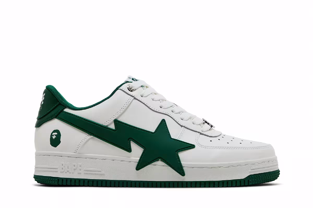 Bapesta OS #2 Green, view 2