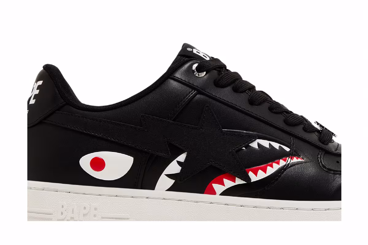 Bapesta Shark M2 Black, view 3