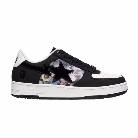 Bapesta #2 'Black Roses'