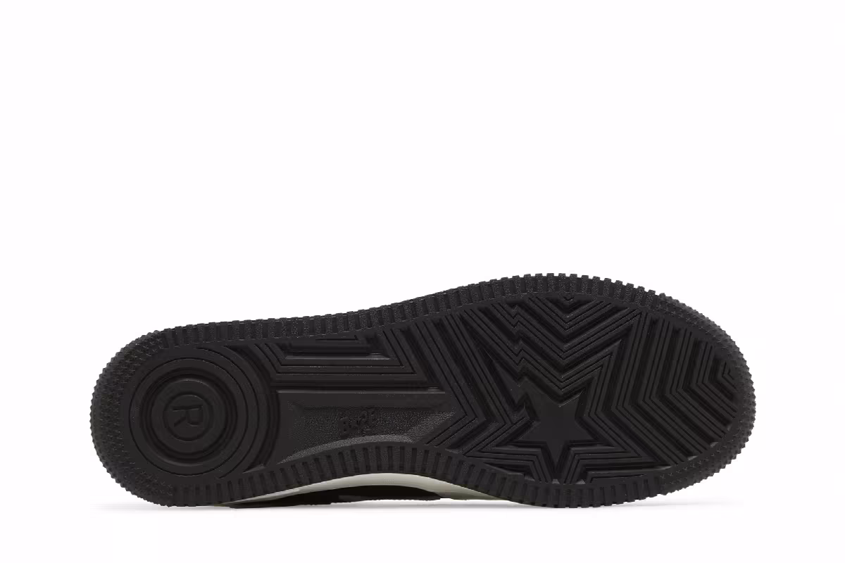 Bapesta #6 Patent Leather Pack - Black, view 5