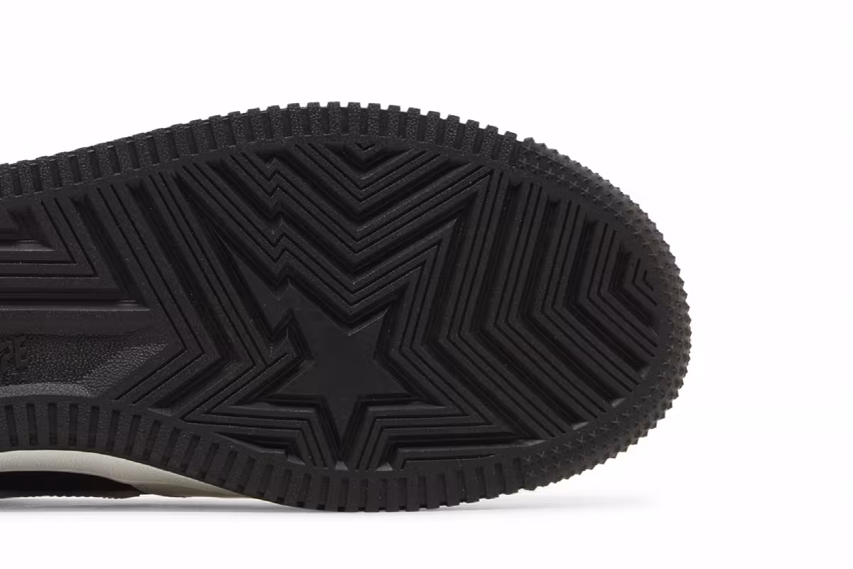 Bapesta #6 Patent Leather Pack - Black, view 6