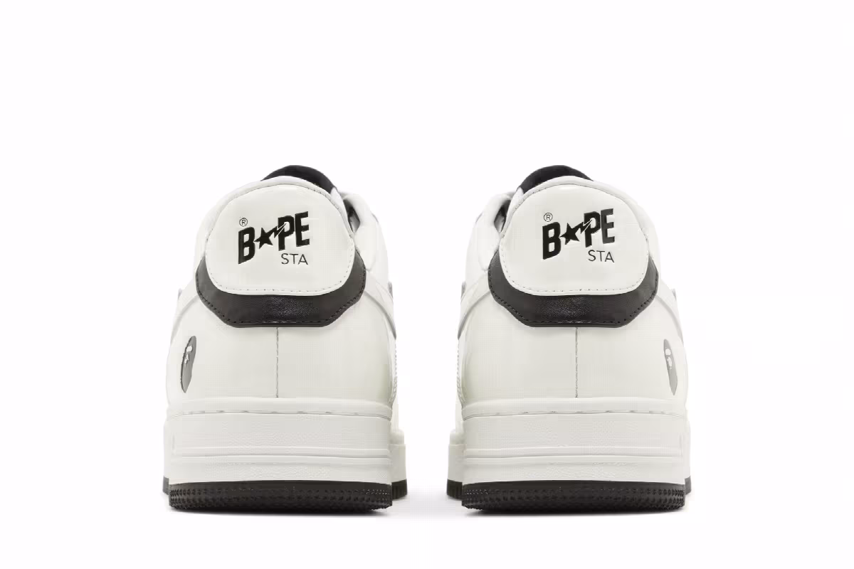 Bapesta #6 Patent Leather Pack - Black, view 7