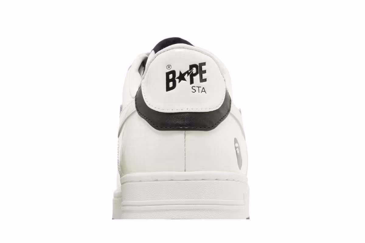 Bapesta #6 Patent Leather Pack - Black, view 8